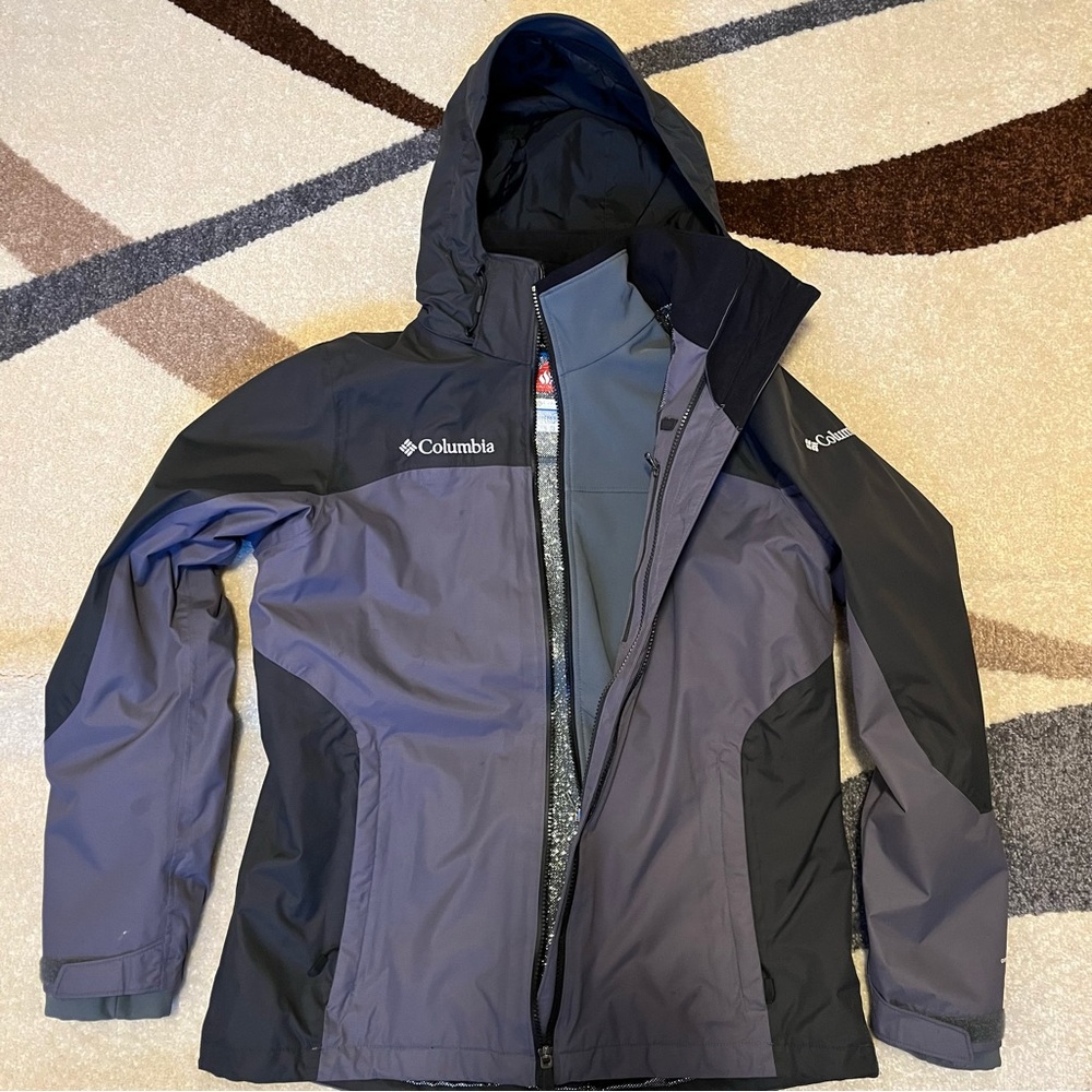 Columbia Omni-Heat 3-in-1 Interchange Jacket w/ shell & inner-layer SIZE M